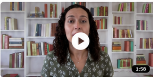 Professora Sandra Puliezi apresentando o curso